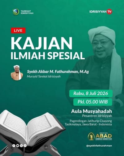 Kajian Ilmiah Spesial Dosen dan Mahasantri Idrisiyyah