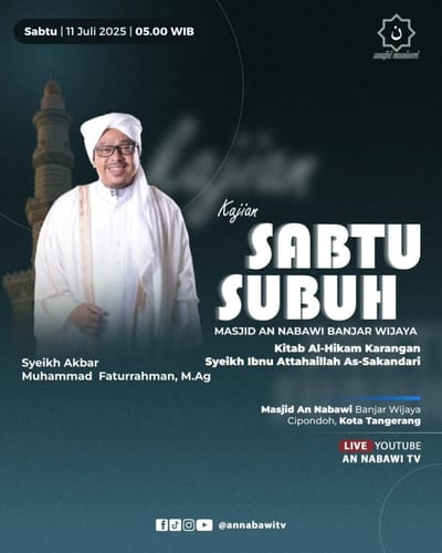 KSS (Kajian Sabtu Subuh) - Kitab Al Hikam