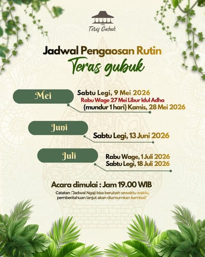 Ngaji Syahdu Teras Gubuk - Kitab Irsyadul ‘ibad