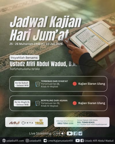 Kajian Siaran Ulang Kitab Al-Wajibat