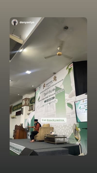 Tabligh Akbar: Spirit Hijrah - Bekerja Sebagai Ibadah, Berkarya Menjadi Berkah