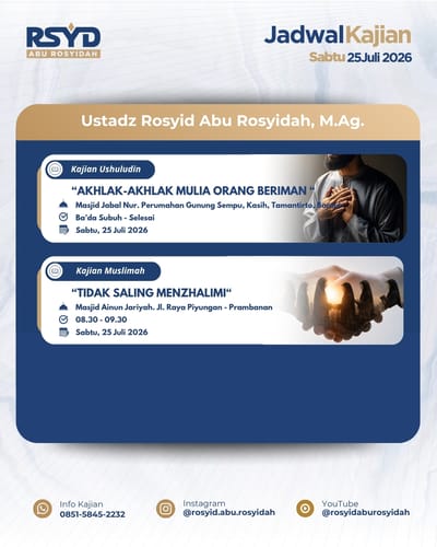 Kajian Ushuluddin: AKHLAK-AKHLAK MULIA ORANG BERIMAN
