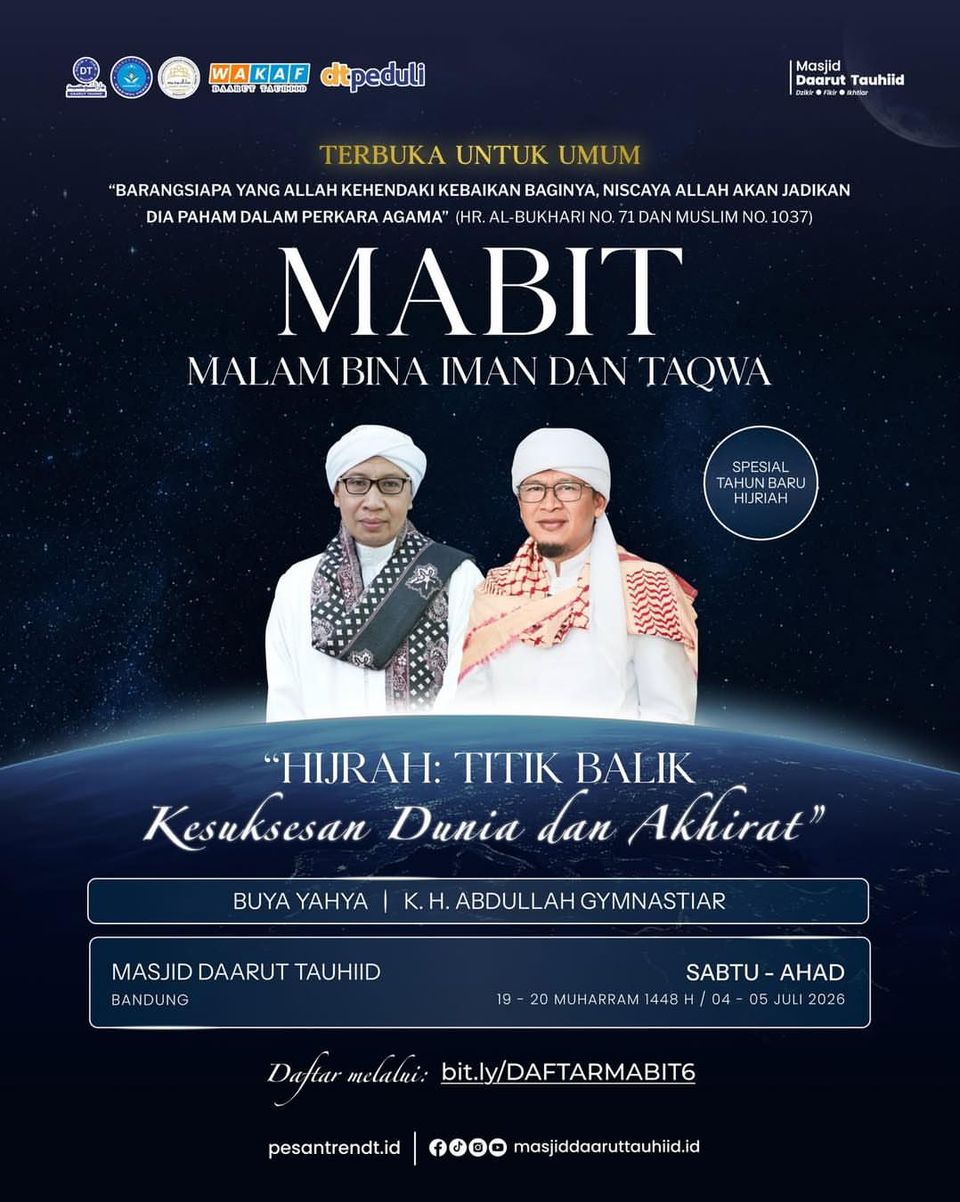 MABIT MASJID DAARUT TAUHIID - SPESIAL TAHUN BARU HIJRIAH