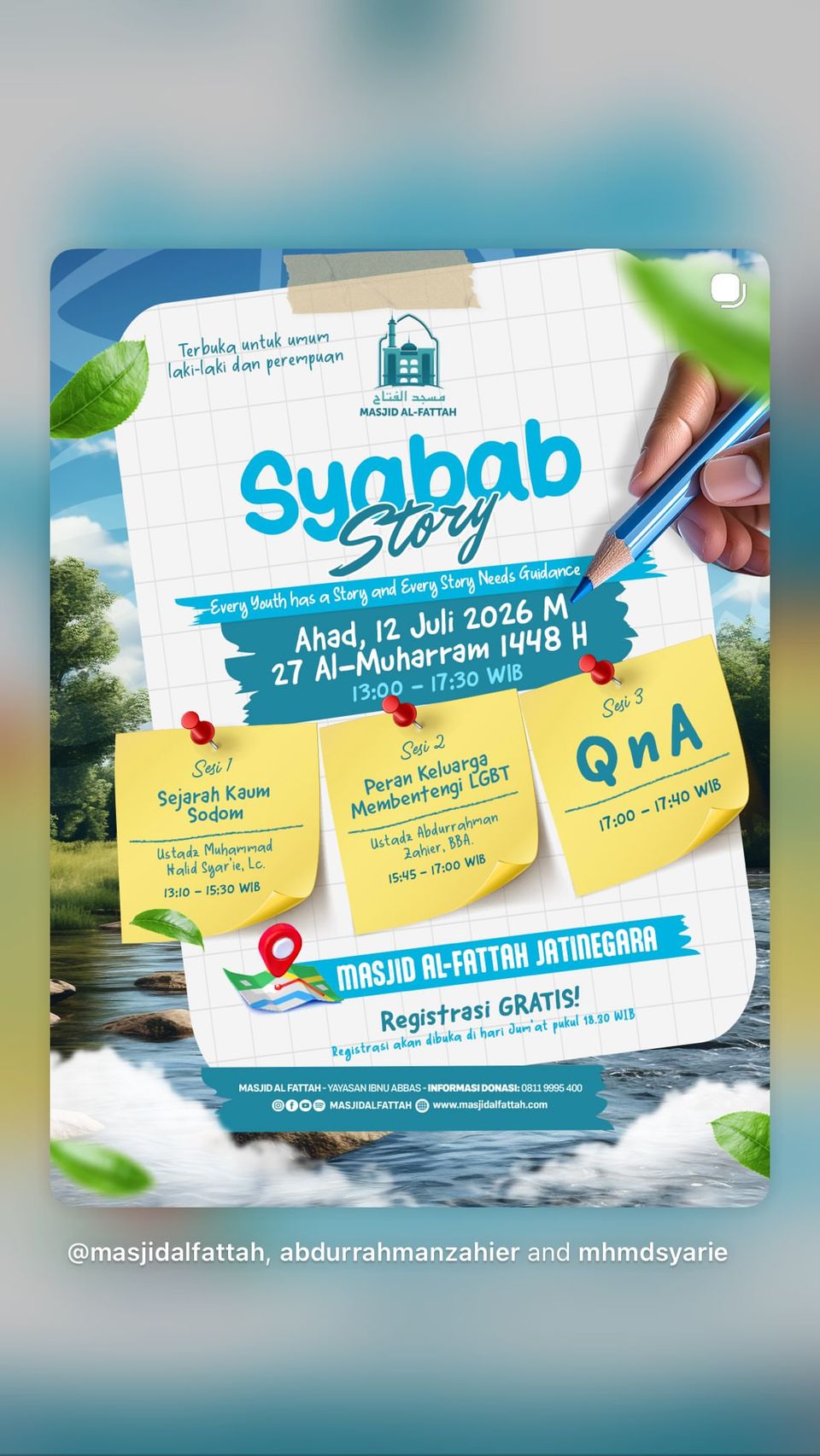Syabab Needs Guidance