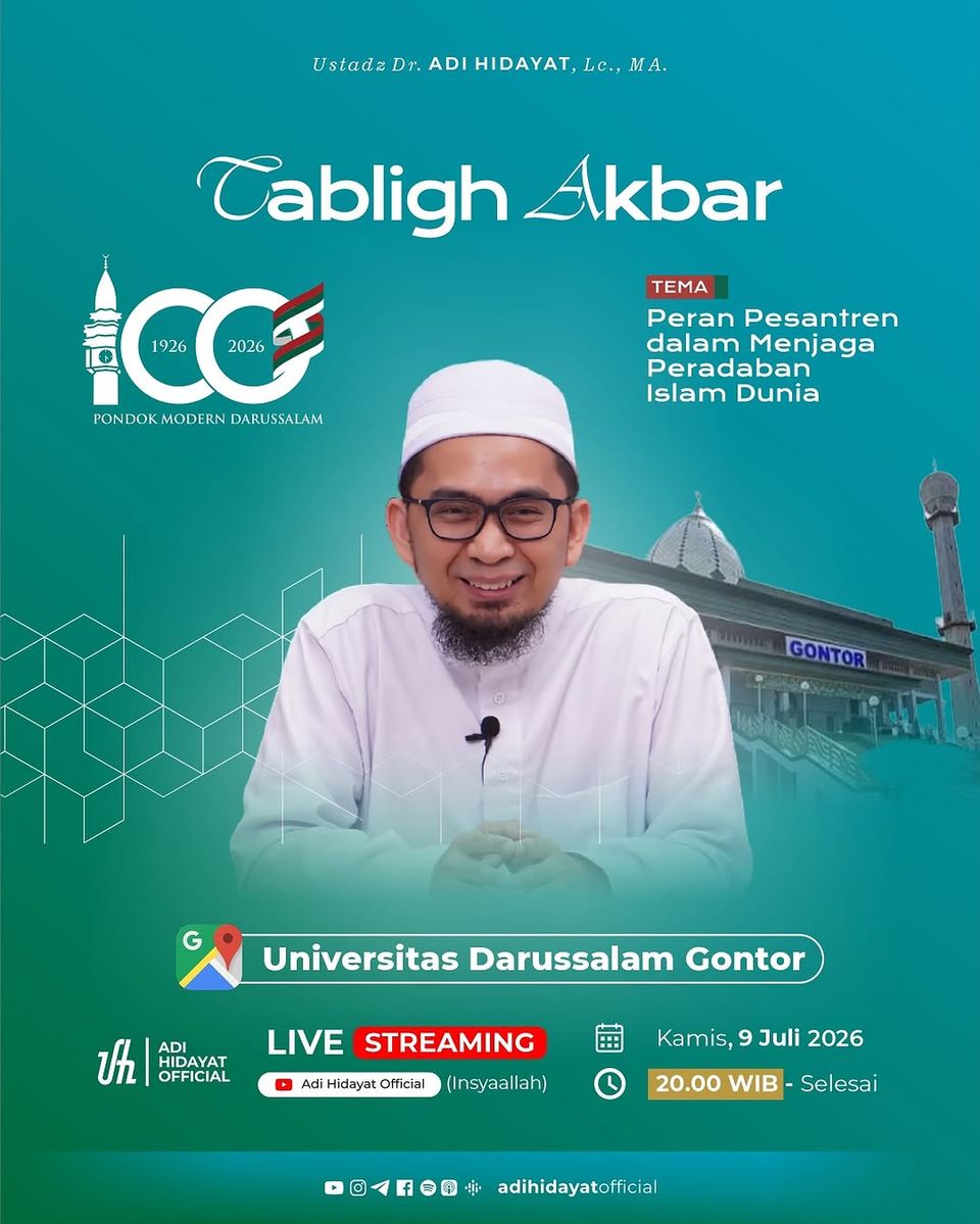Tabligh Akbar: Peran Pesantren dalam Menjaga Peradaban Islam Dunia
