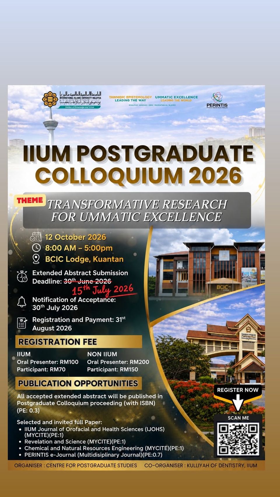 IIUM Postgraduate Colloquium 2026