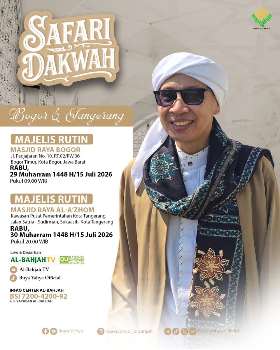 SAFARI DAKWAH BOGOR & TANGERANG