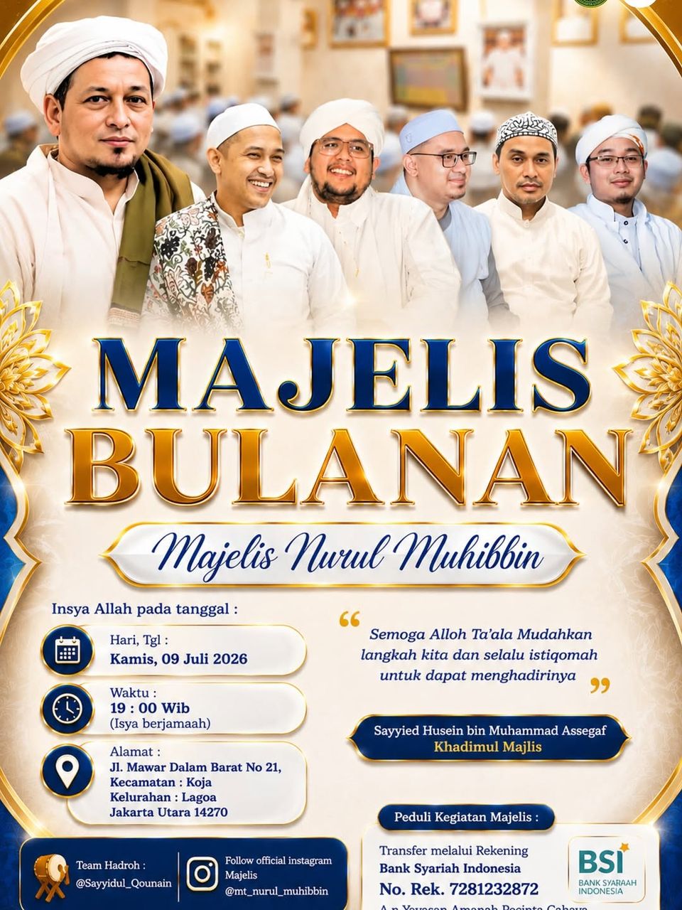 Majelis Bulanan Rutinan Malem Jum'at