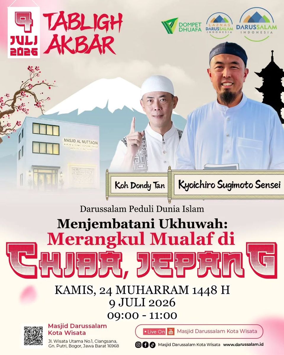 Tabligh Akbar: Menjembatani Ukhuwah: Merangkul Muallaf di Kota Chiba, Jepang