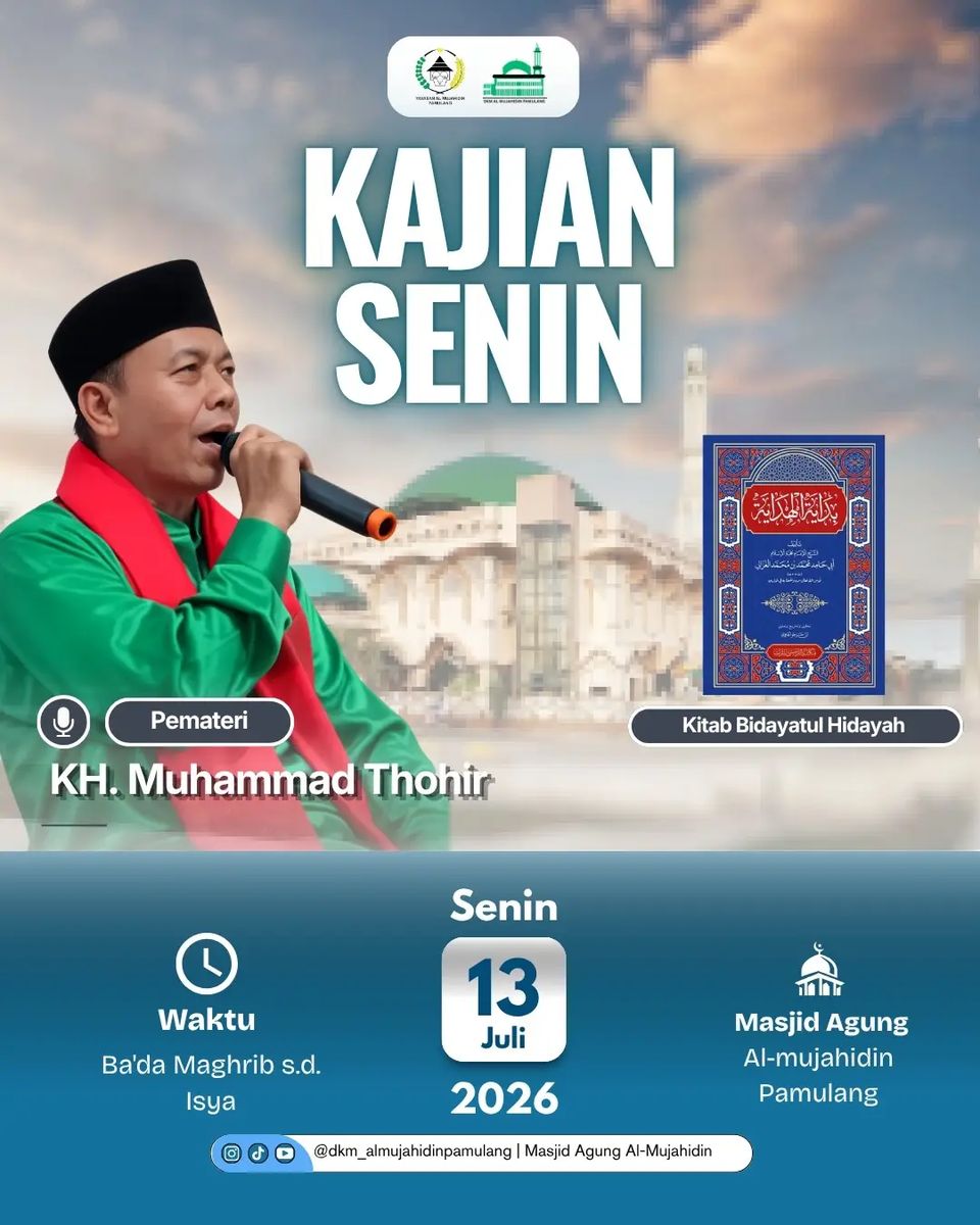 Kajian Kitab Bidayatul Hidayah