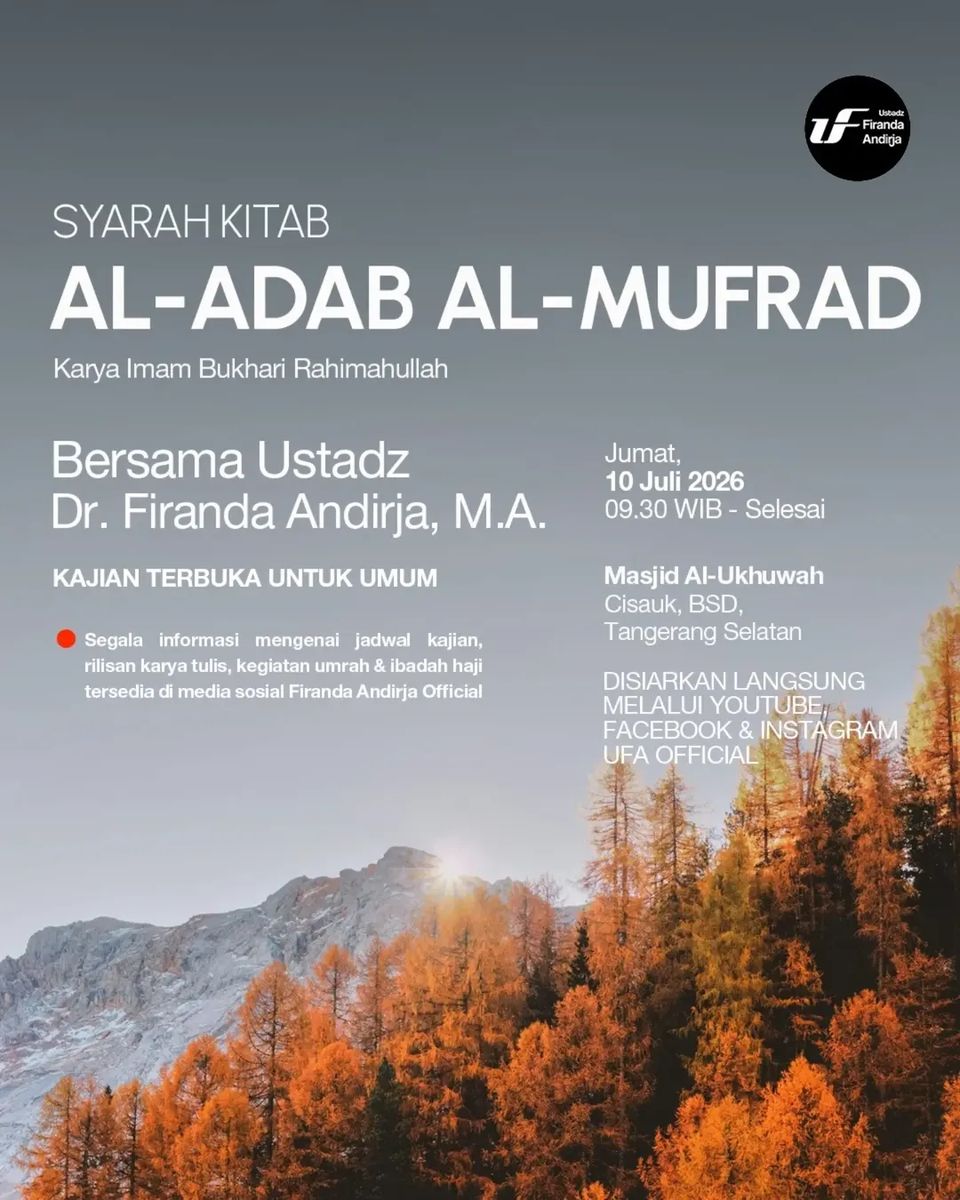 Kajian Kitab Al-Adab Al-Mufrad
