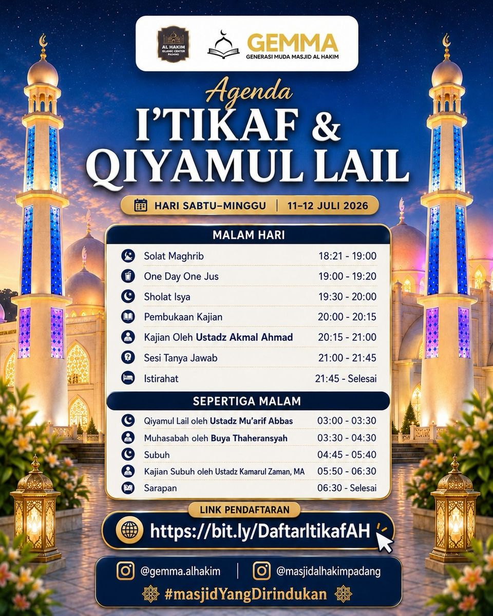 I’TikaF & Qiyamullail 2026: Memutus Rantai Luka Pengasuhan