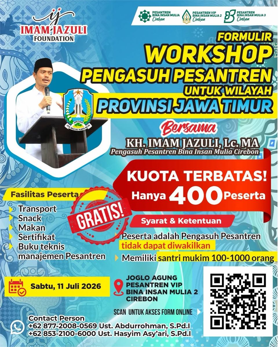Workshop Pengasuh Pesantren Nasional Wilayah Provinsi Jawa Timur