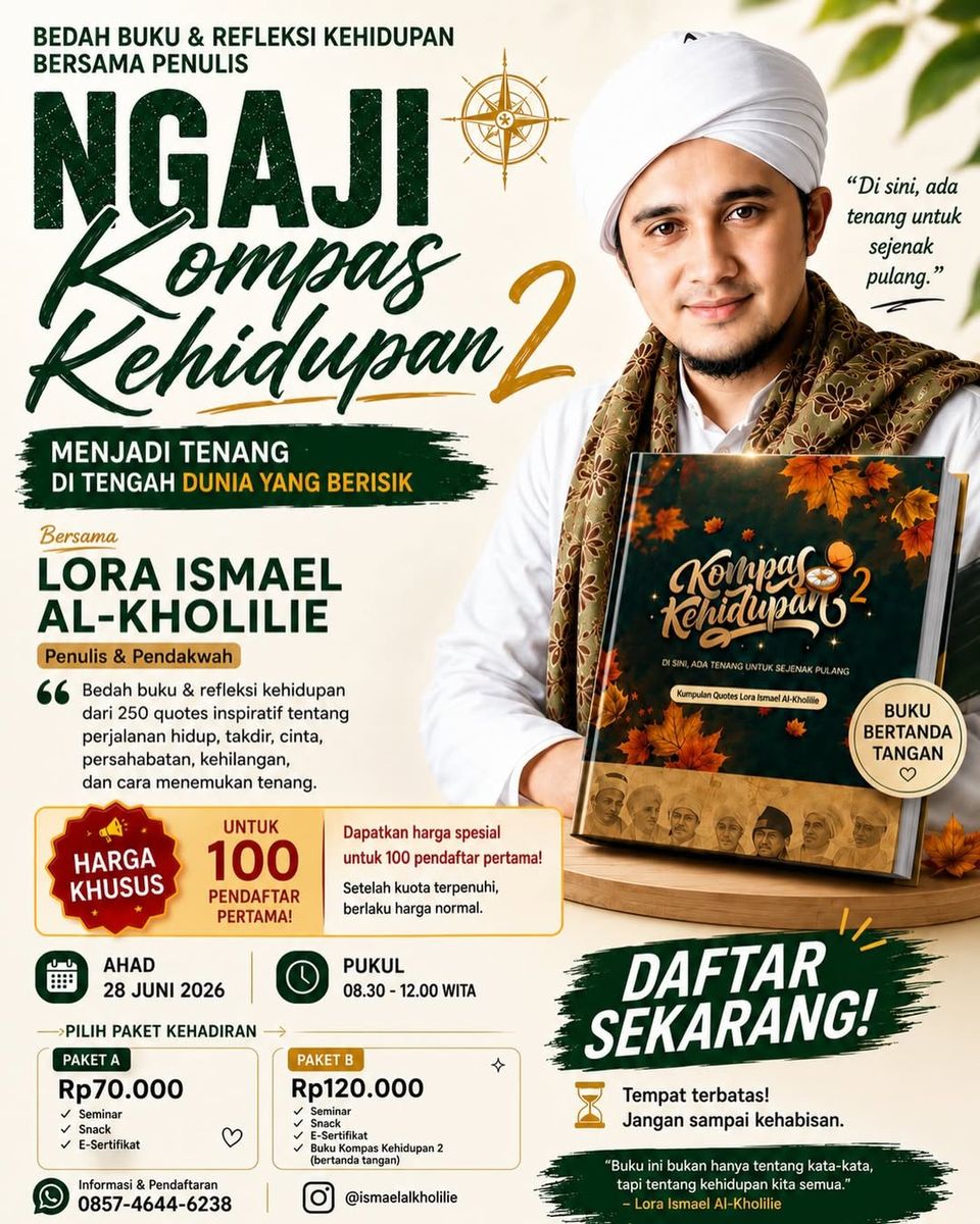 Bedah Buku & Refleksi Kehidupan - Kompas Kehidupan 2