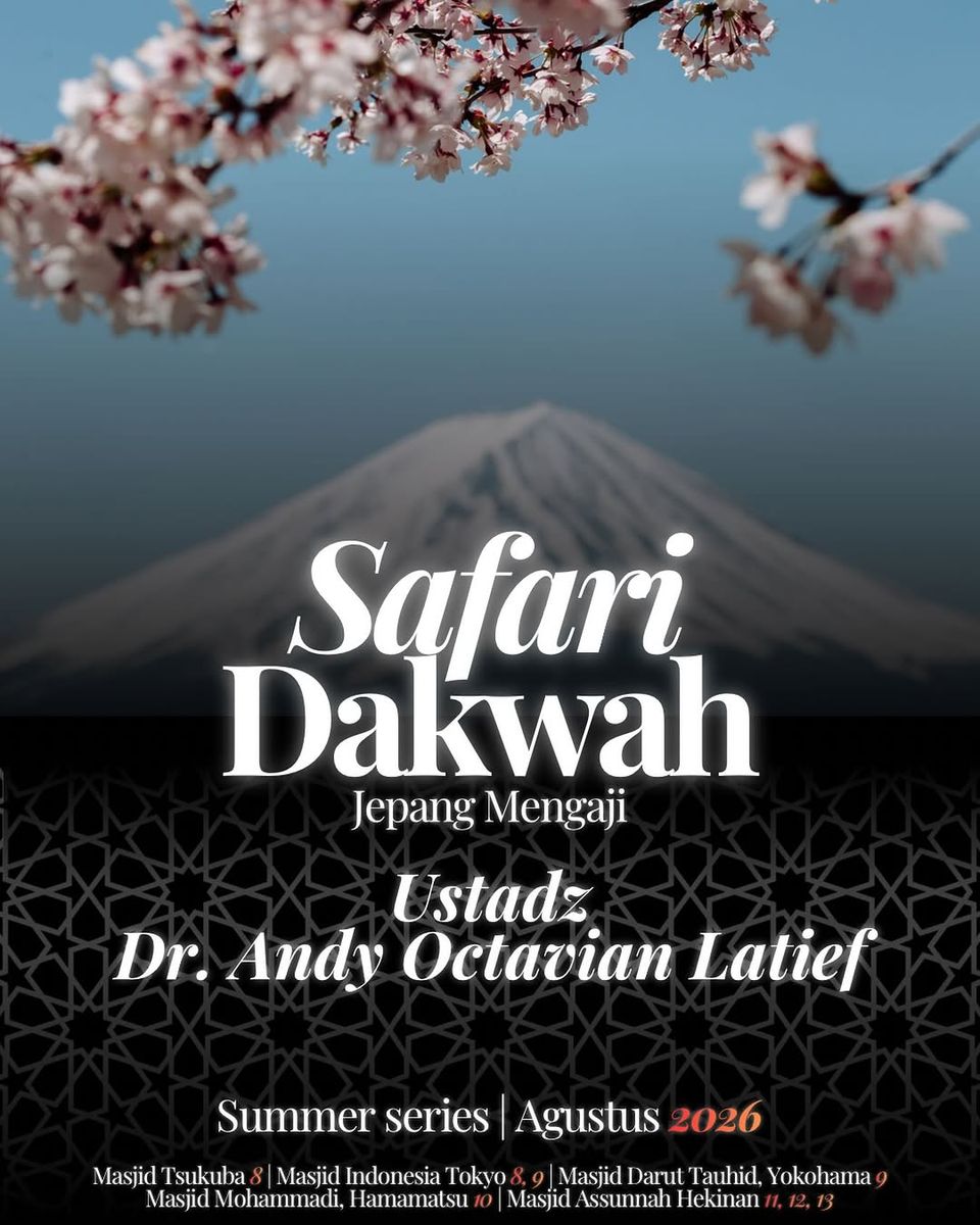 Safari Dakwah Jepang Mengaji — Summer Series 2026