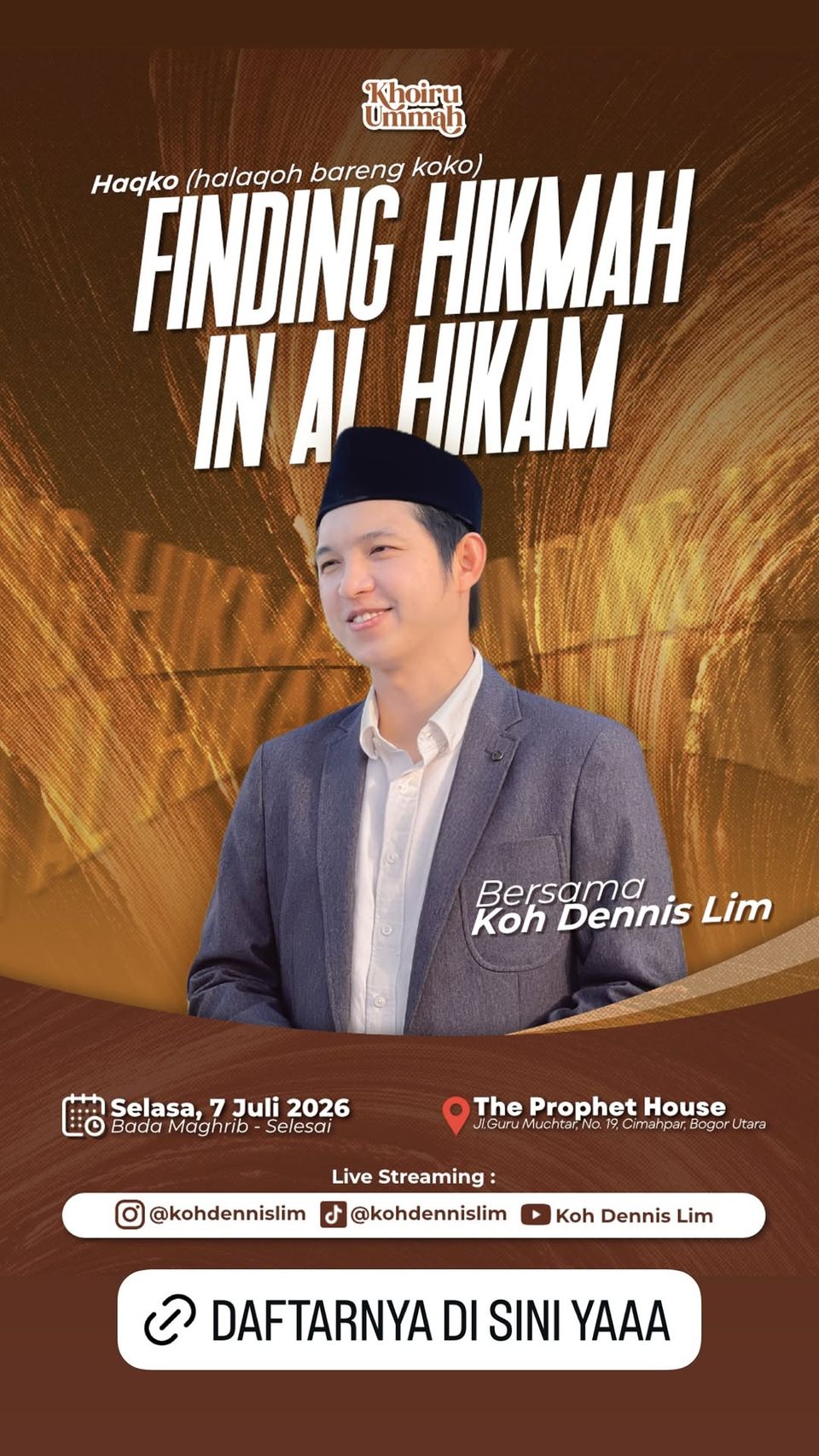 Haqko (halaqoh bareng koko) FINDING HIKMAH