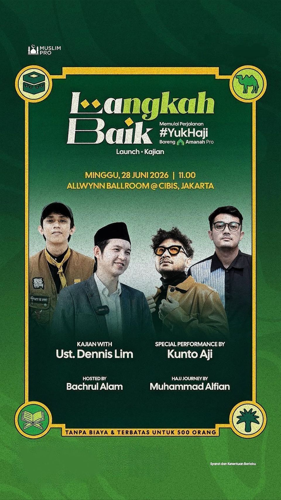 Launch Kajian #YukHaji Bareng Amanah Pro