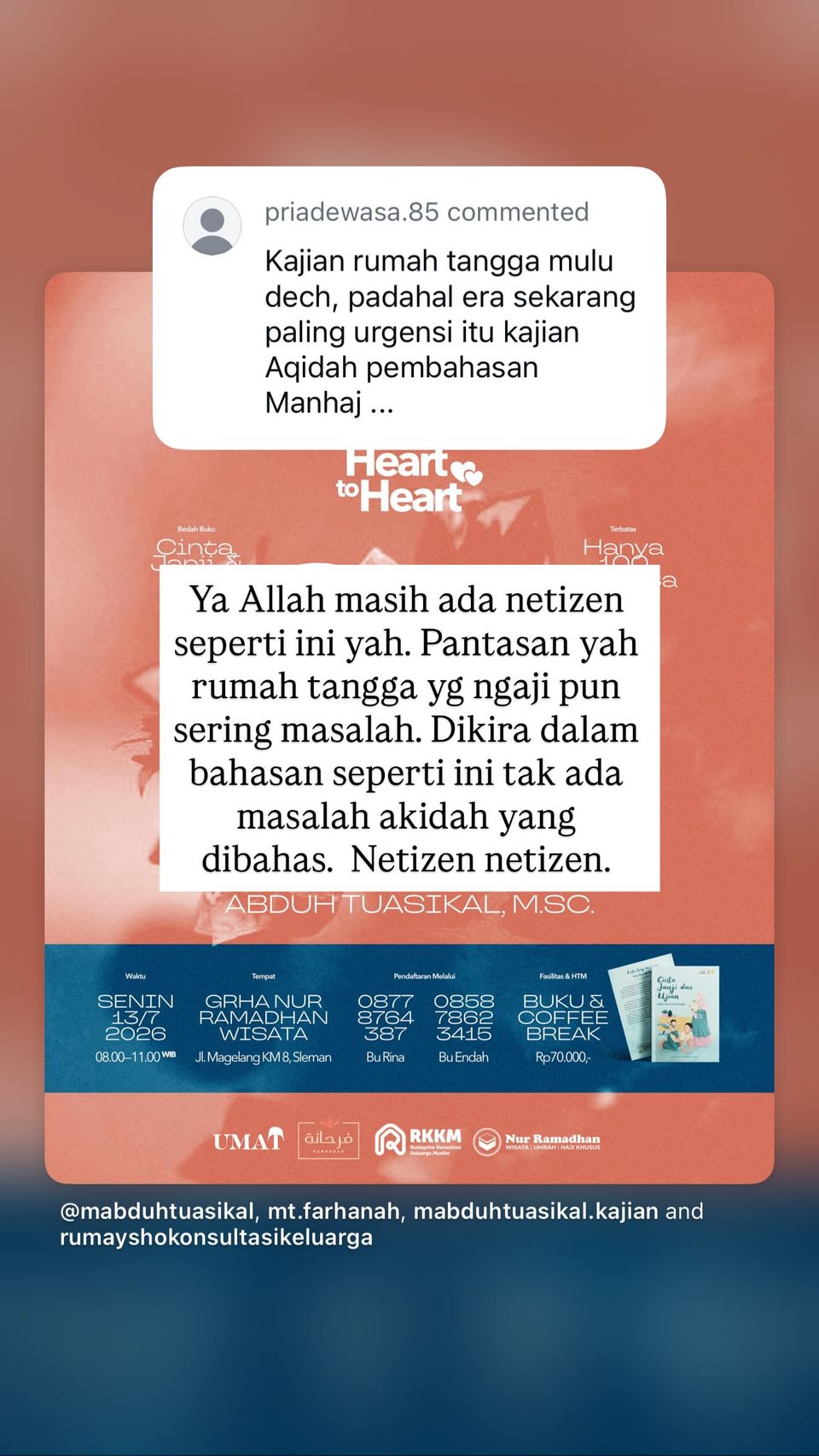 Bedah Buku Cinta
