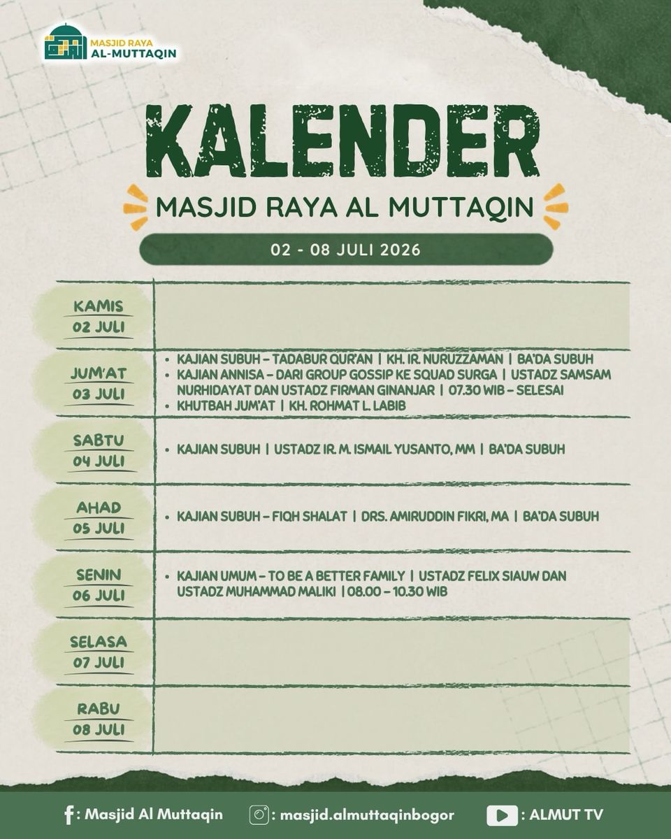 Kajian Umum - To Be a Better Family