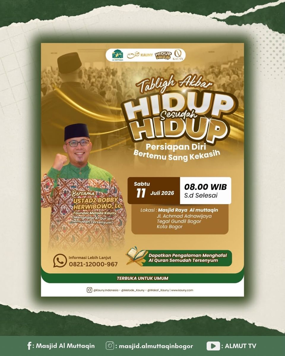 Tabligh Akbar: Hidup Sesudah Hidup