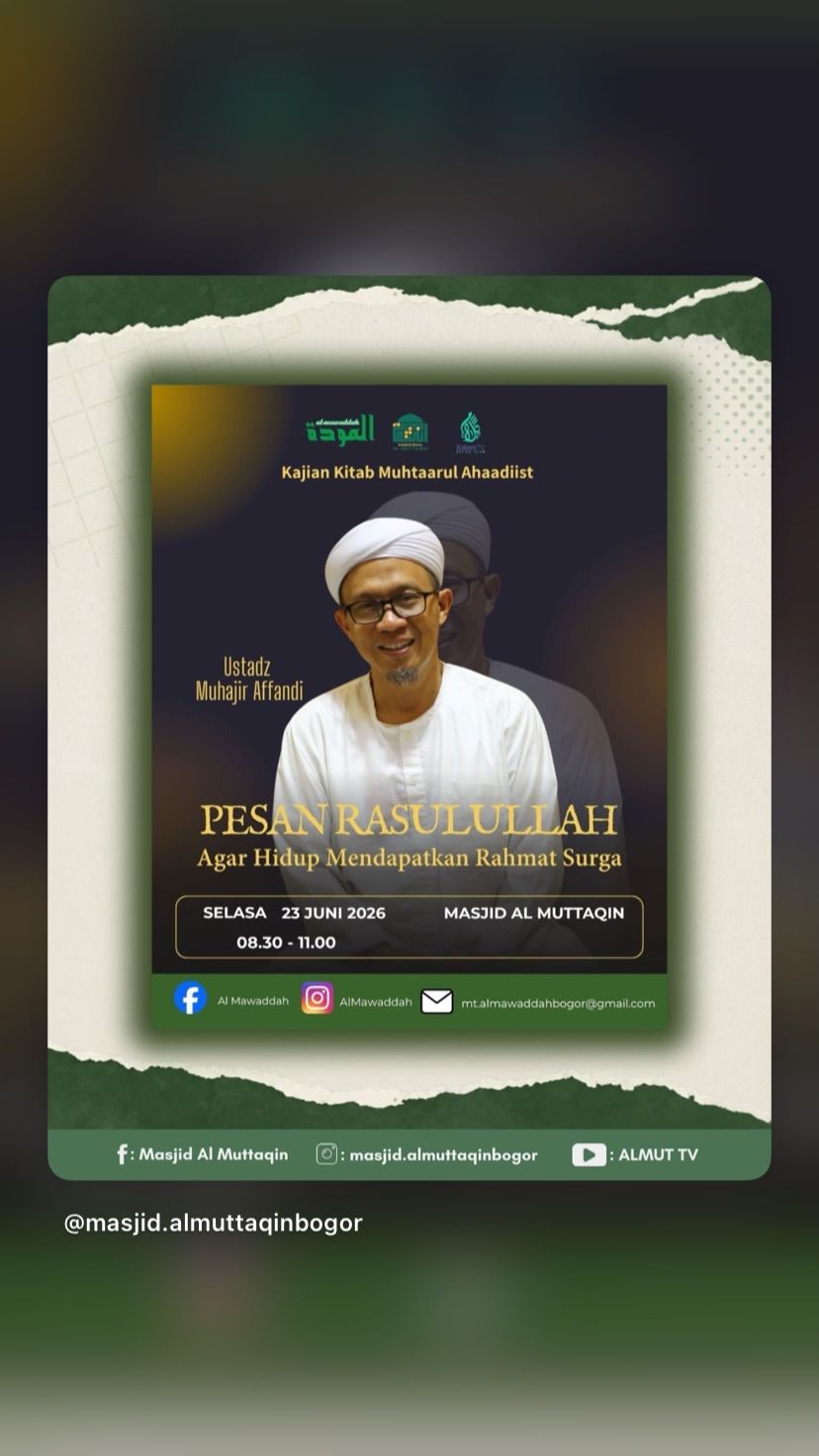 Kajian Kitab Muhtaarul Ahaadiist