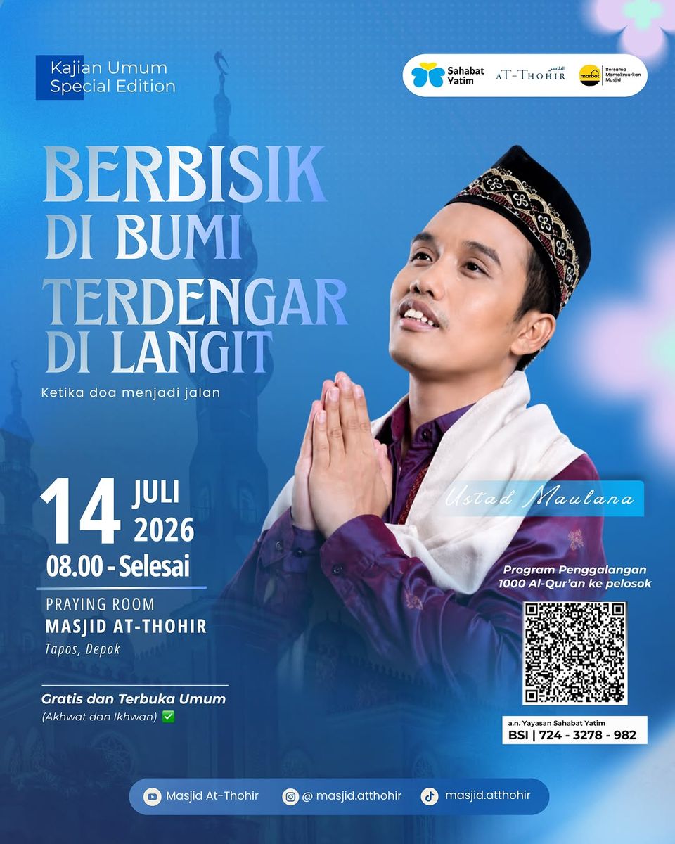 Kajian Umum Special Edition: Berbisik di Bumi, Terdengar di Langit