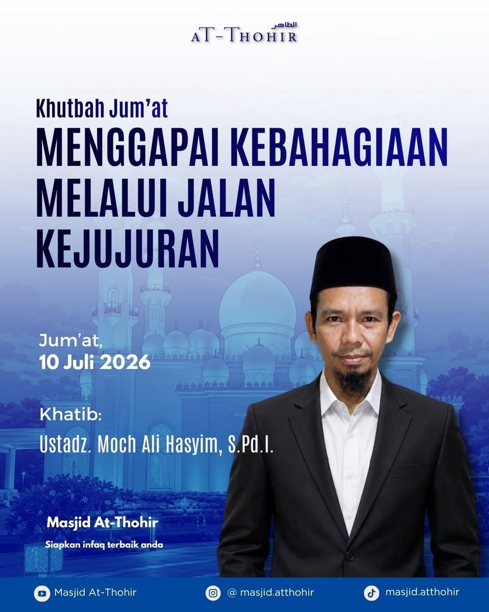 Khutbah Jum'at: Menggapai Kebahagiaan Melalui Jalan Kejujuran