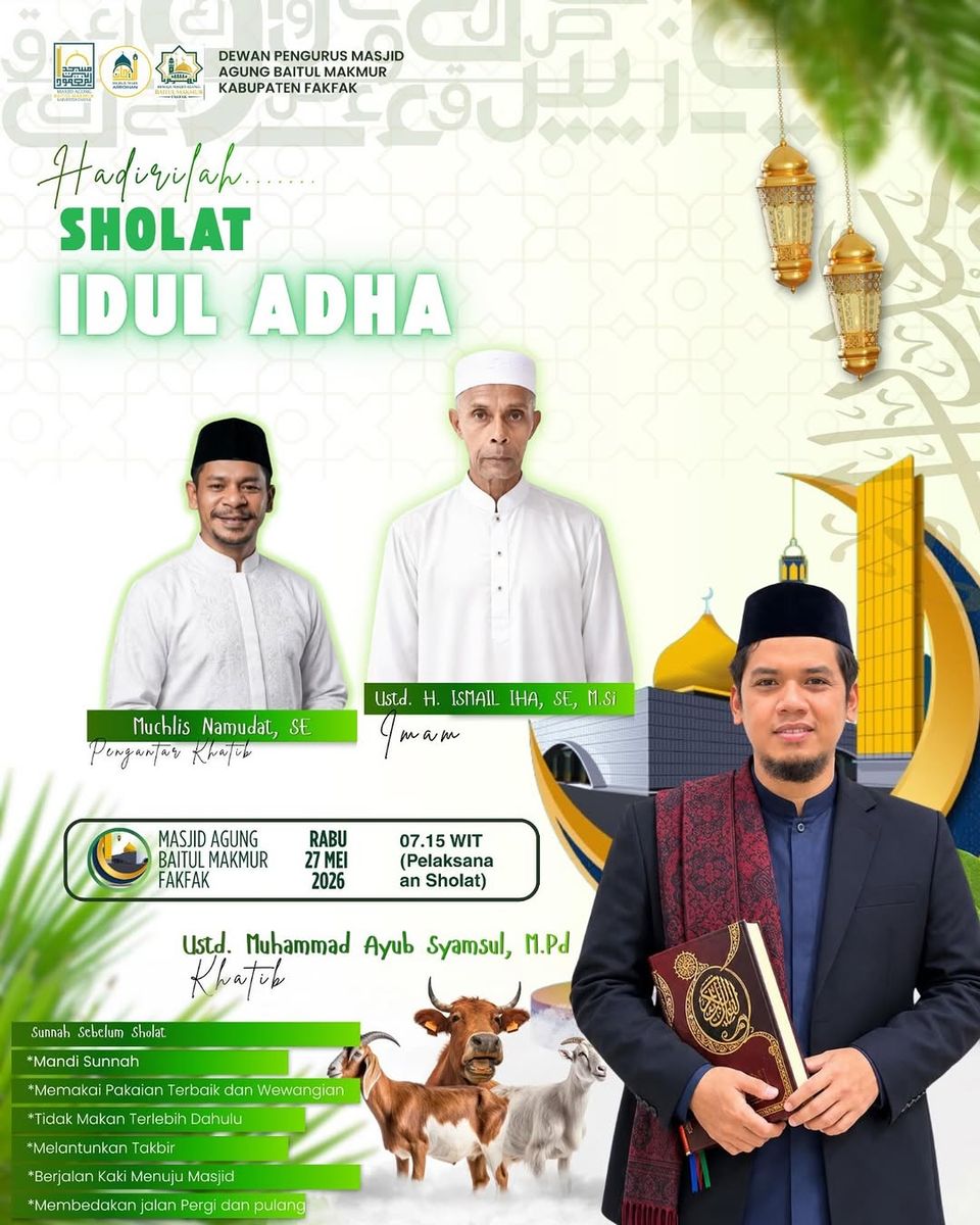 Sholat Idul Adha 1447 H
