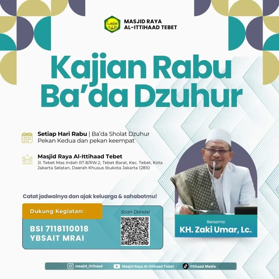 Kajian Rabu Ba’da Dzuhur