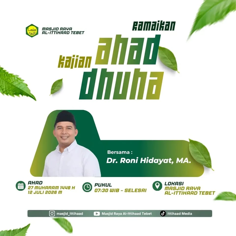 Kajian Ahad Dhuha