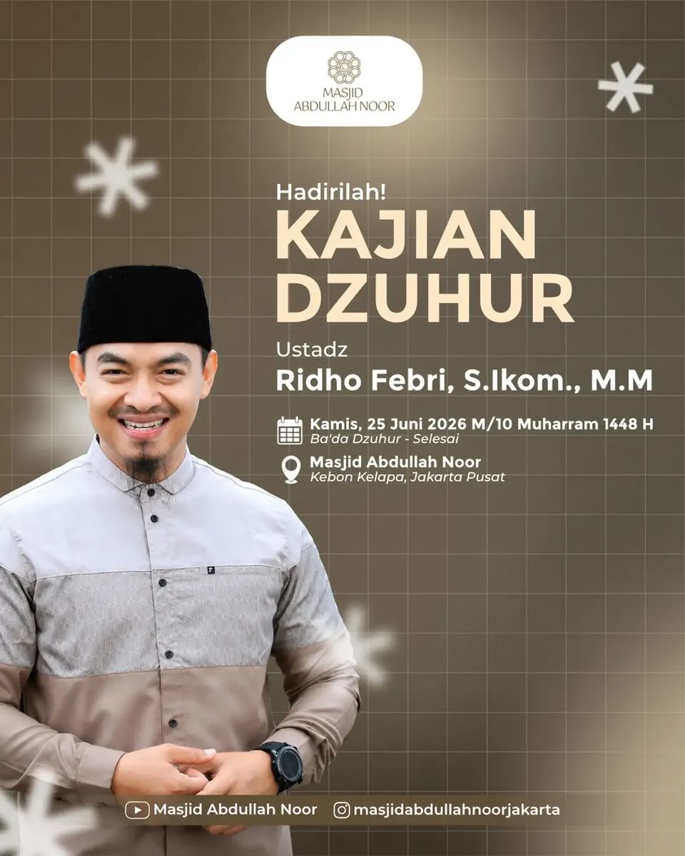 KAJIAN BA'DA DZUHUR