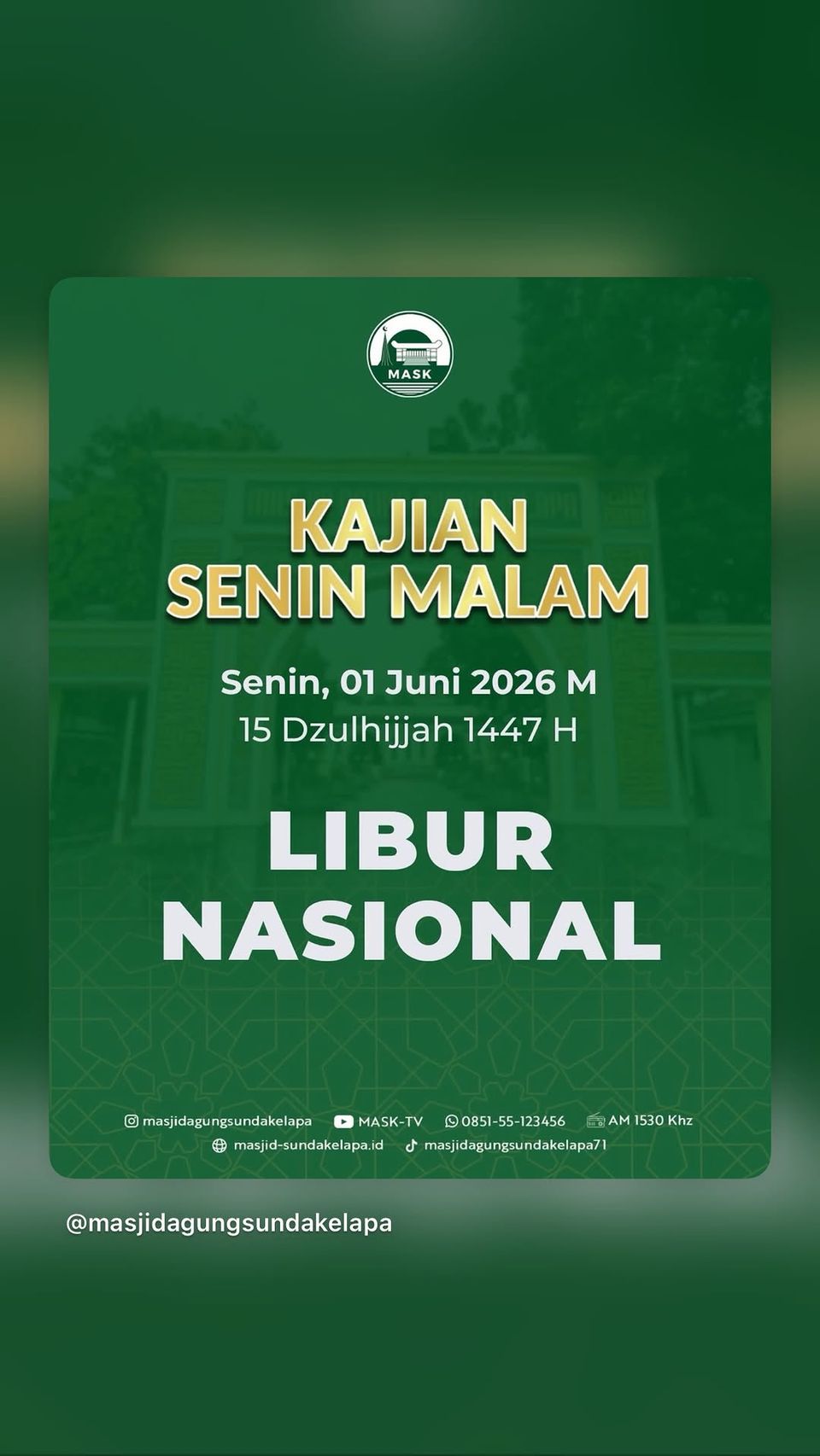 Kajian Senin Malam