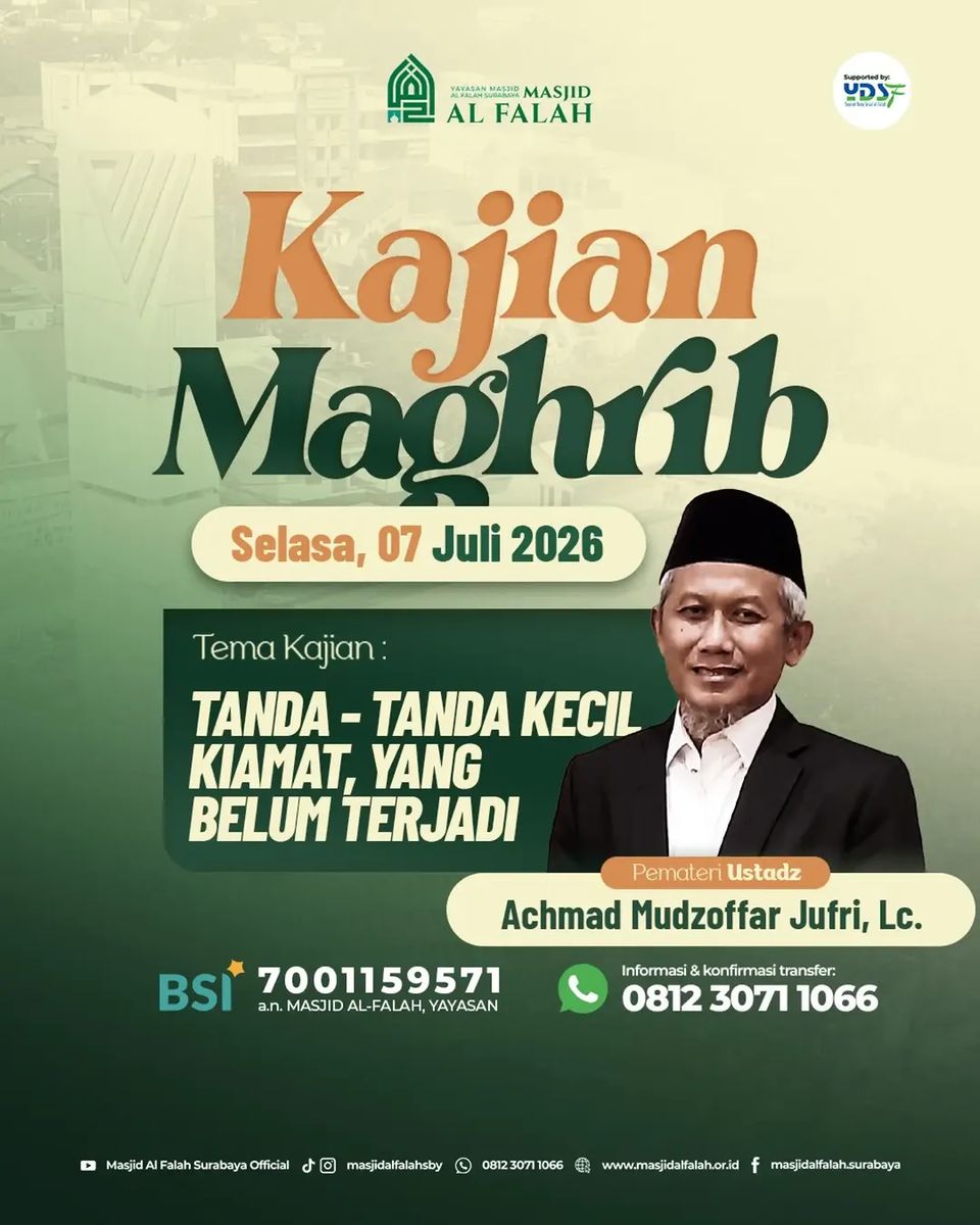 TANDA-TANDA KECIL KIAMAT, YANG BELUM TERJADI