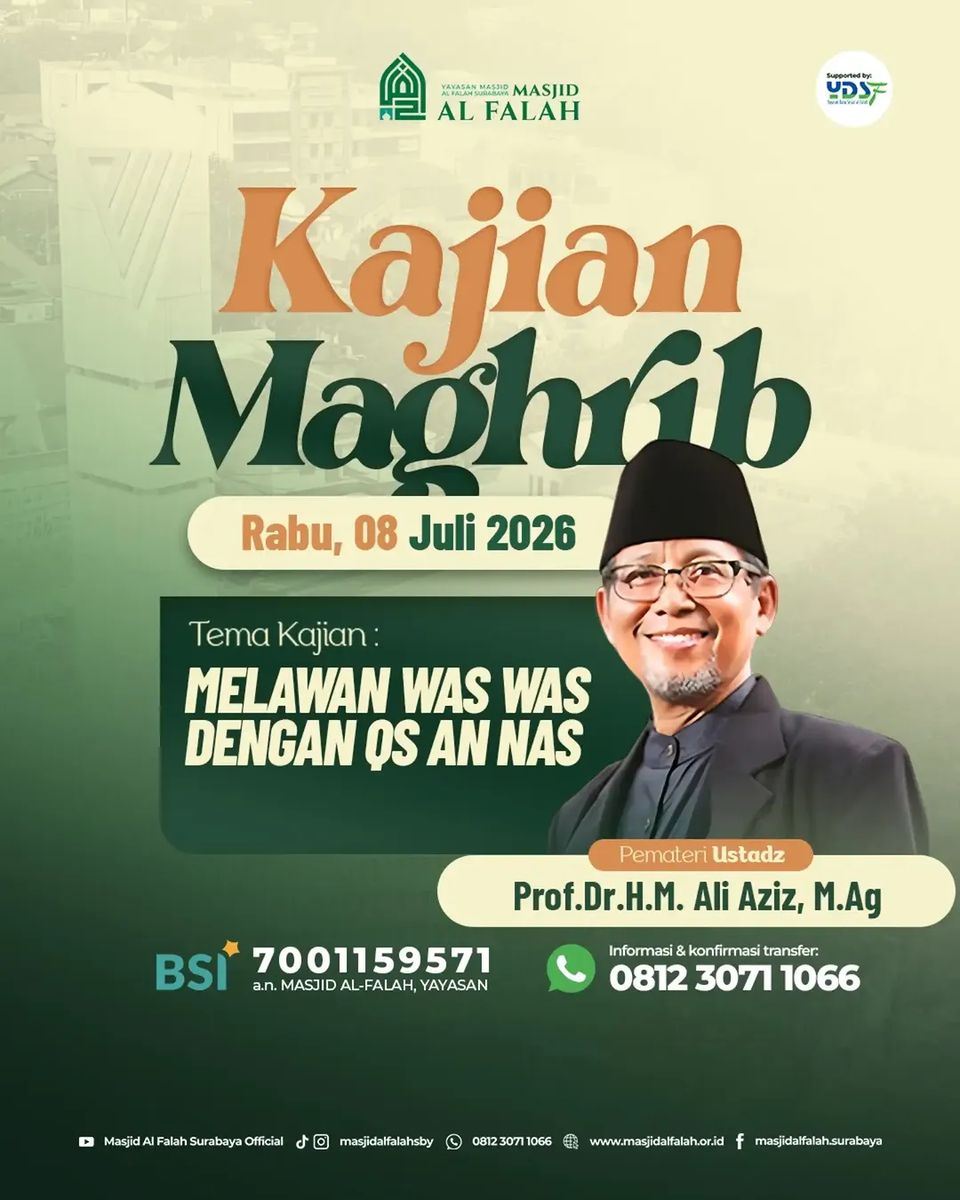 MELAWAN WAS-WAS DENGAN QS. AN NAS