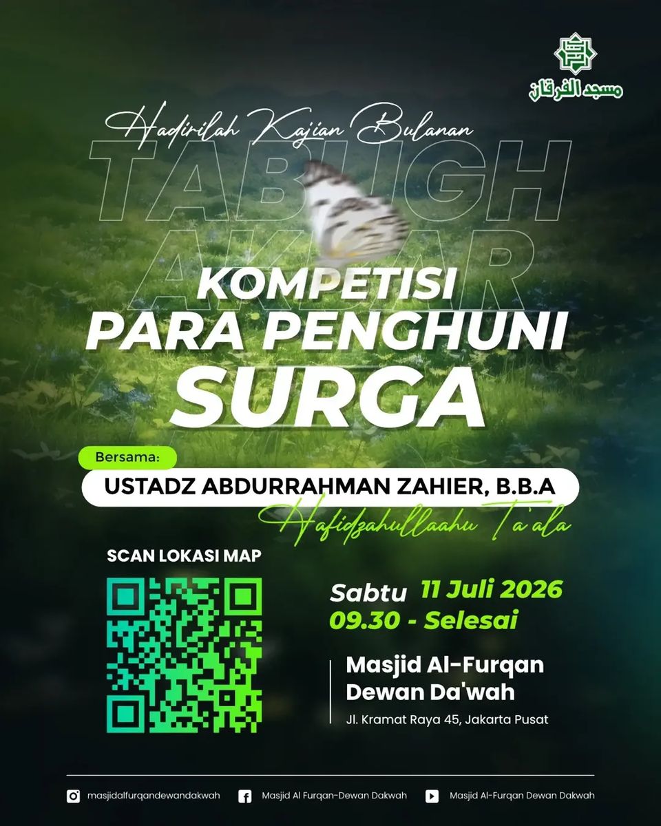 Kajian Bulanan – Tabligh Akbar: Kompetisi Para Penghuni Surga