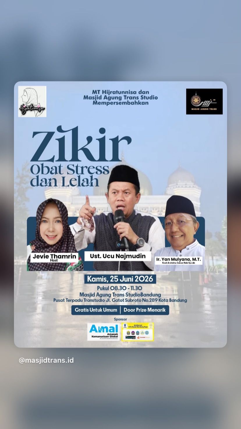Zikir Obat Stress dan Lelah
