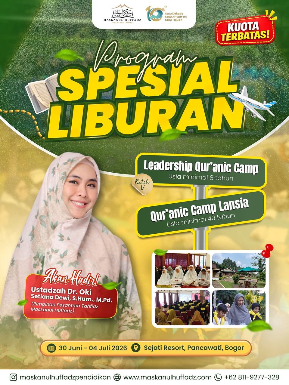 Leadership Qur’anic Camp & Qur’anic Camp Lansia