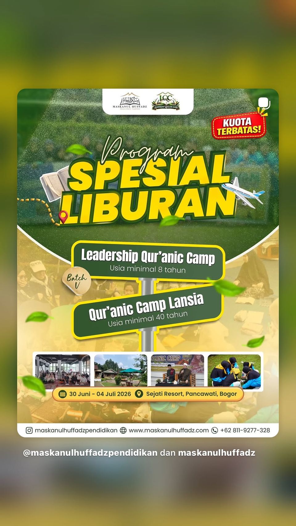 Leadership Qur'anic Camp & Lansia Qur'anic