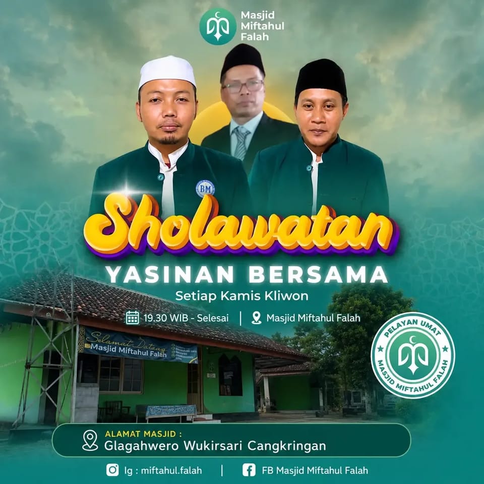 Sholawatan & Yasinan Bersama