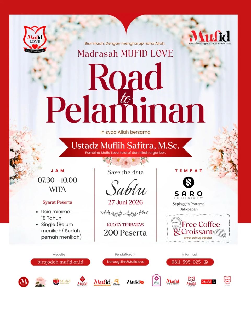 MADRASAH PRA NIKAH "Road to Pelaminan"