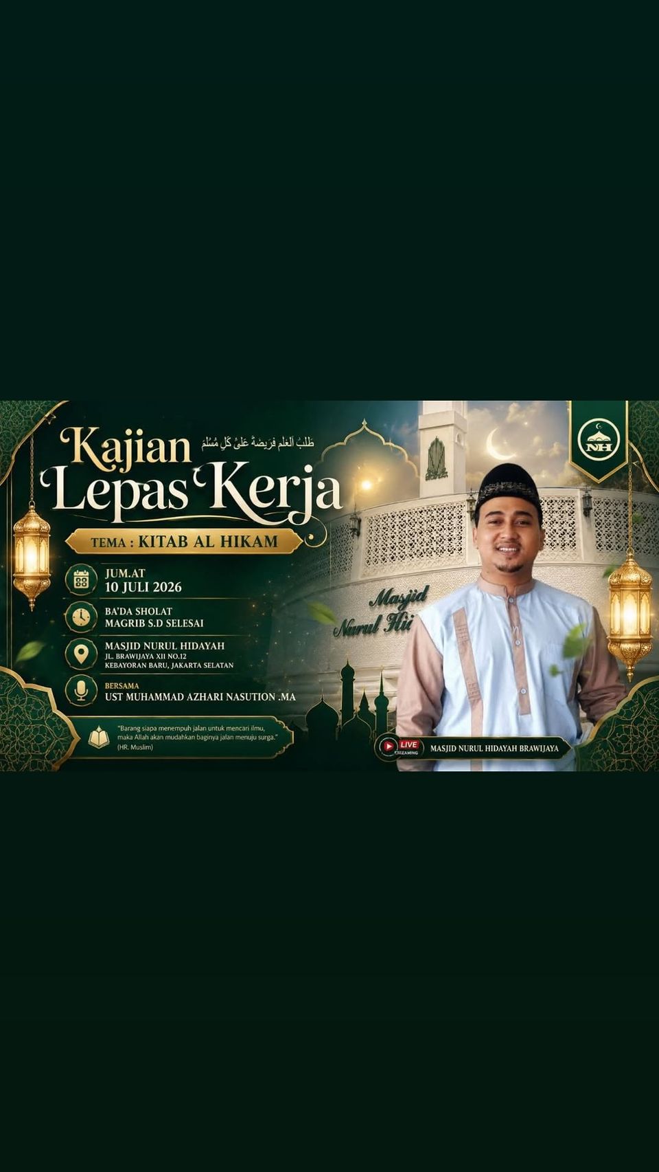 Kajian Kitab Al Hikam
