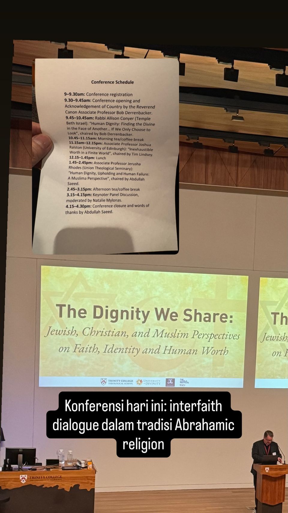 The Dignity We Share: Jewish, Christian, and Muslim Perspectives on Faith, Identity and Human Worth