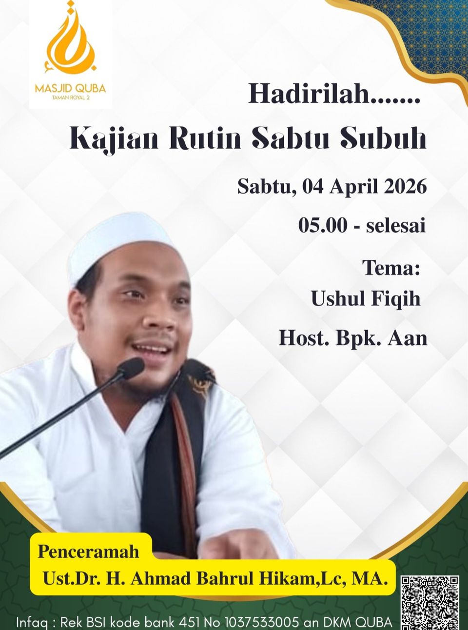 Kajian Subuh - Ushul Fiqih