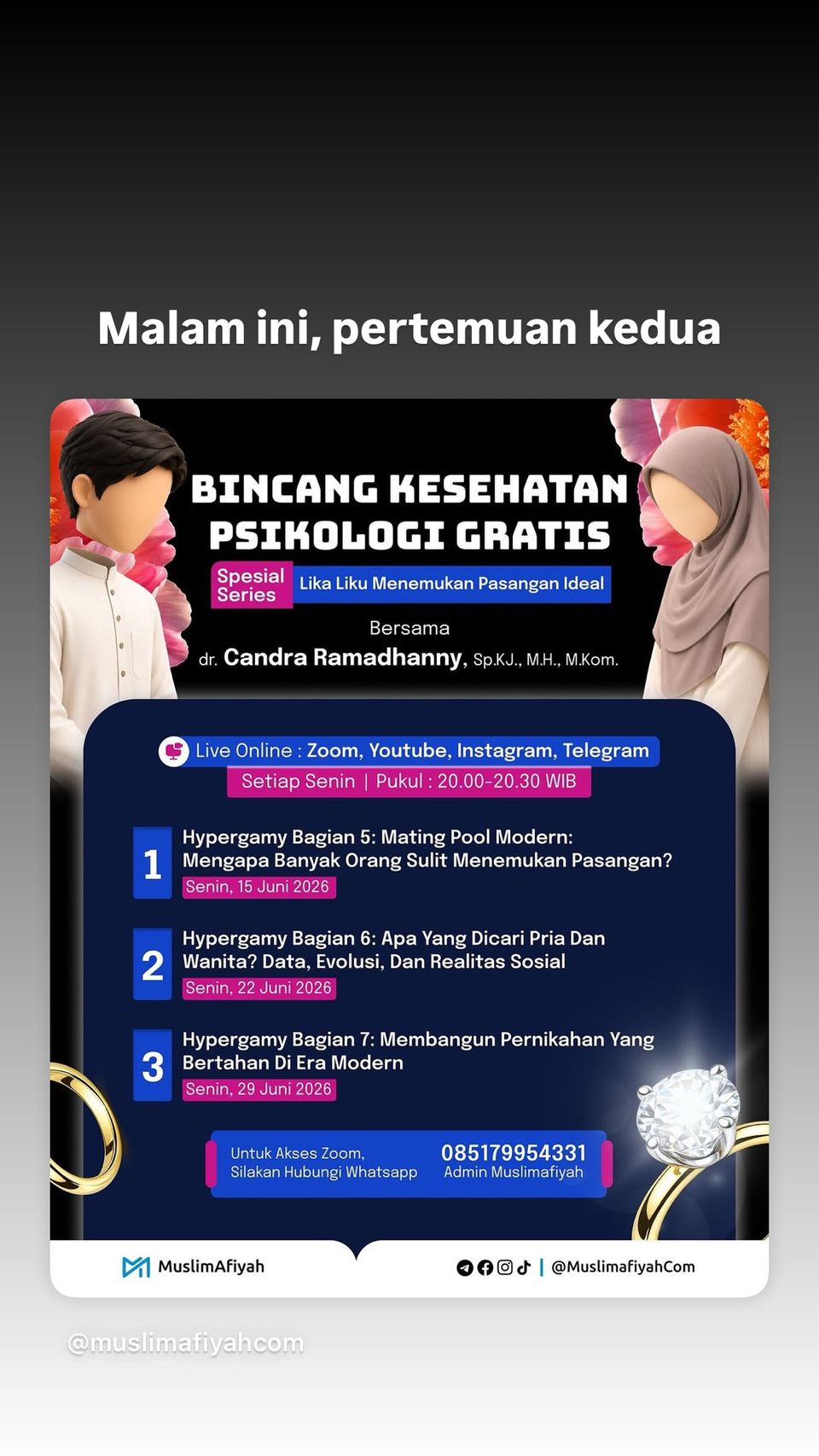 Bincang Kesehatan Psikologi: Hypergamy Bagian 7: Membangun Pernikahan Yang Bertahan Di Era Modern