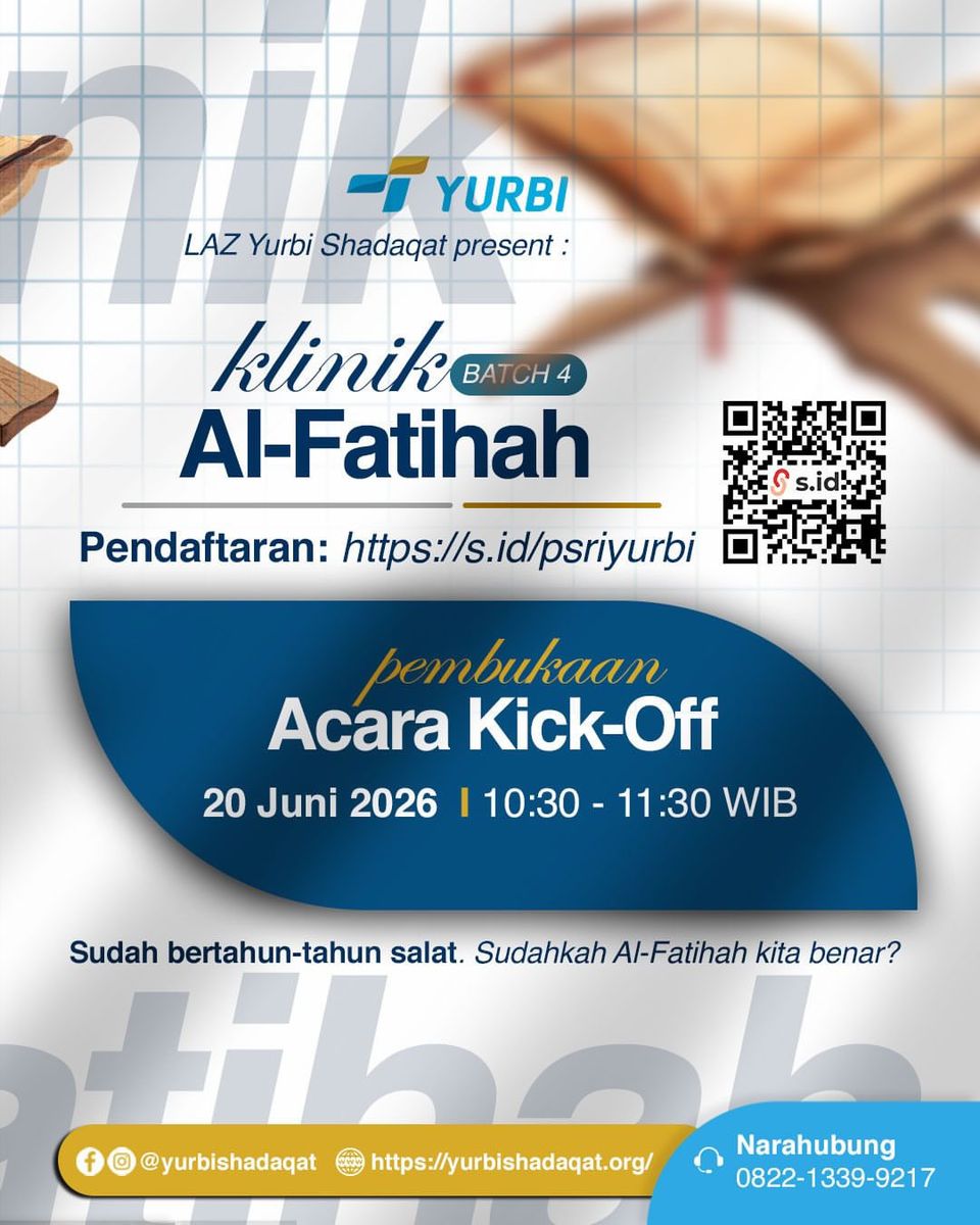 Klinik Al-Fatihah Batch 4 Kick-Off
