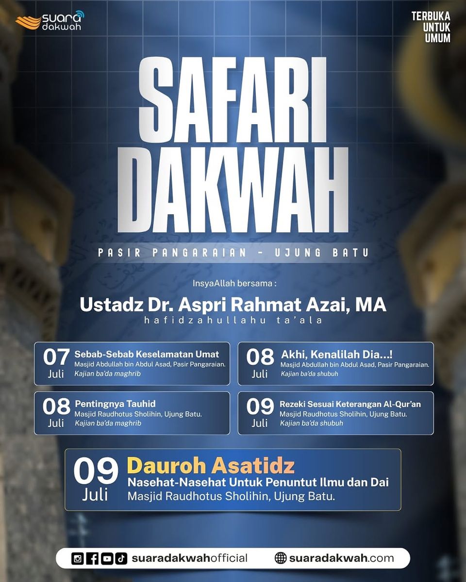 Safari Dakwah Pasir Pangaraian – Ujung Batu