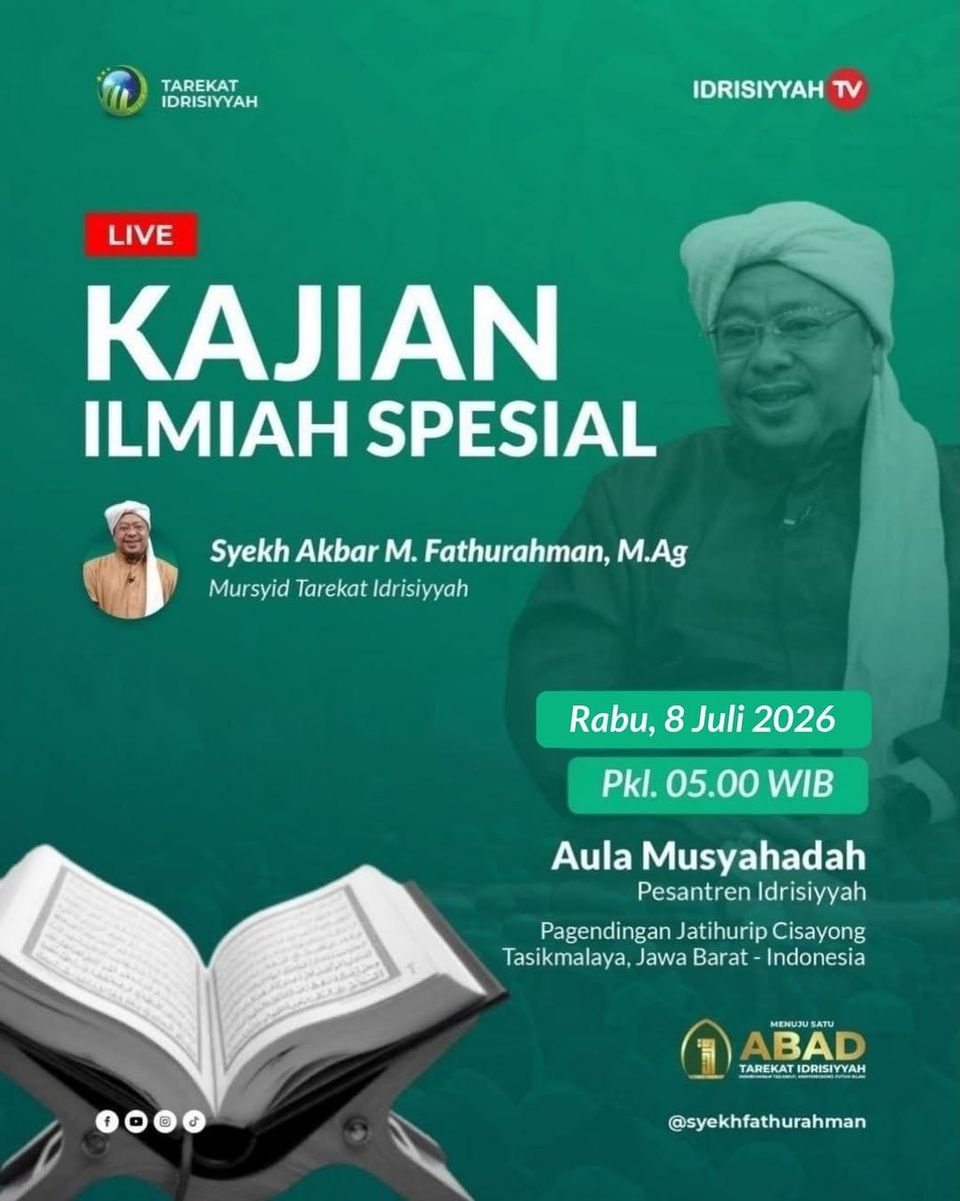 Kajian Ilmiah Spesial Dosen dan Mahasantri Idrisiyyah