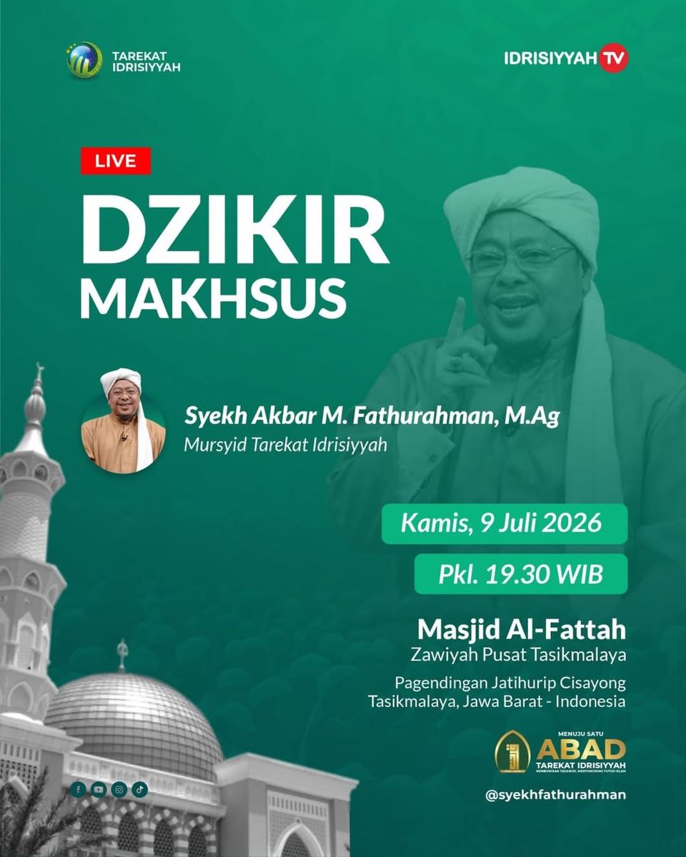 Majelis Dzikir Makhsus Malam Jum’at