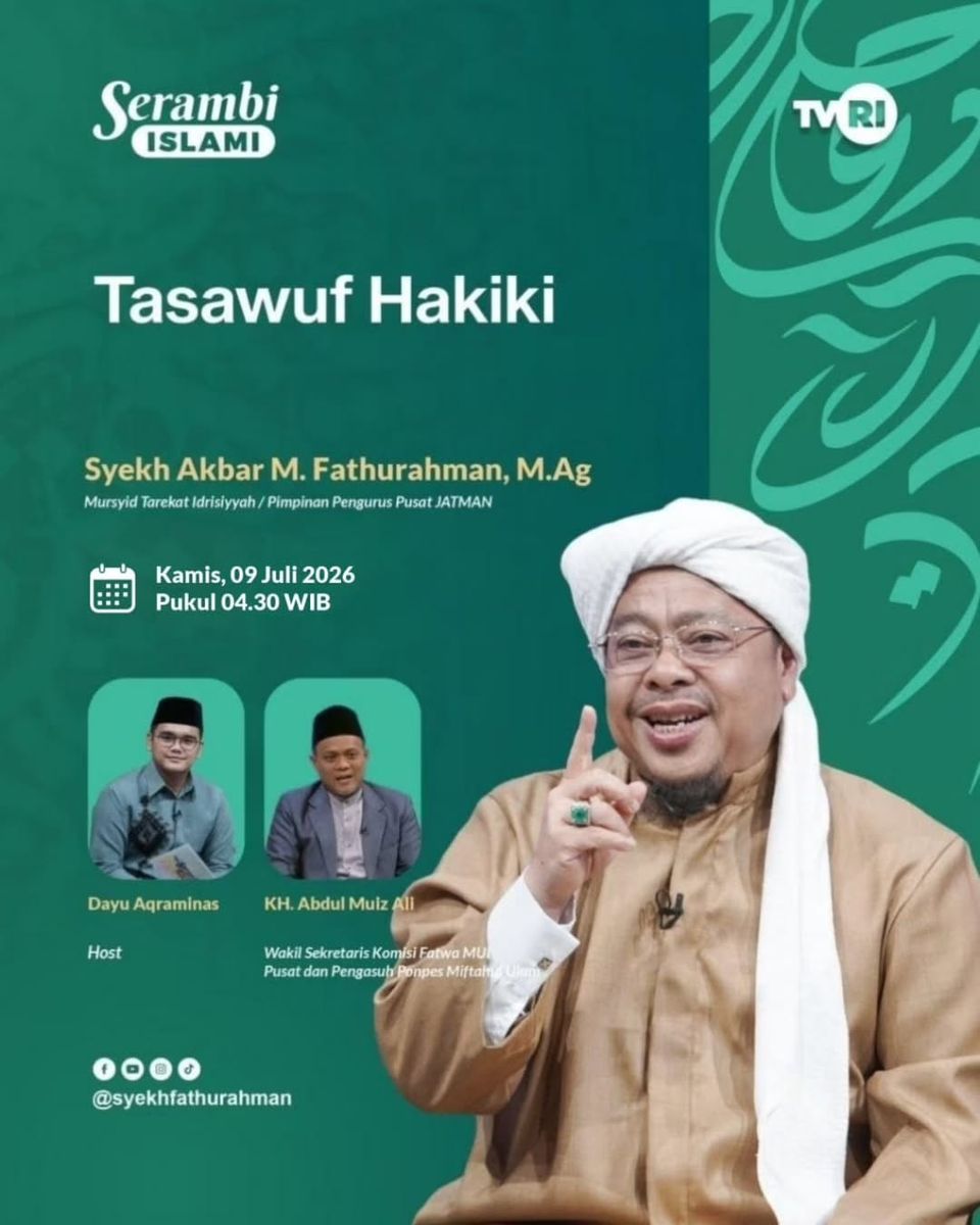 Serambi Islami TVRI: Tasawuf Hakiki