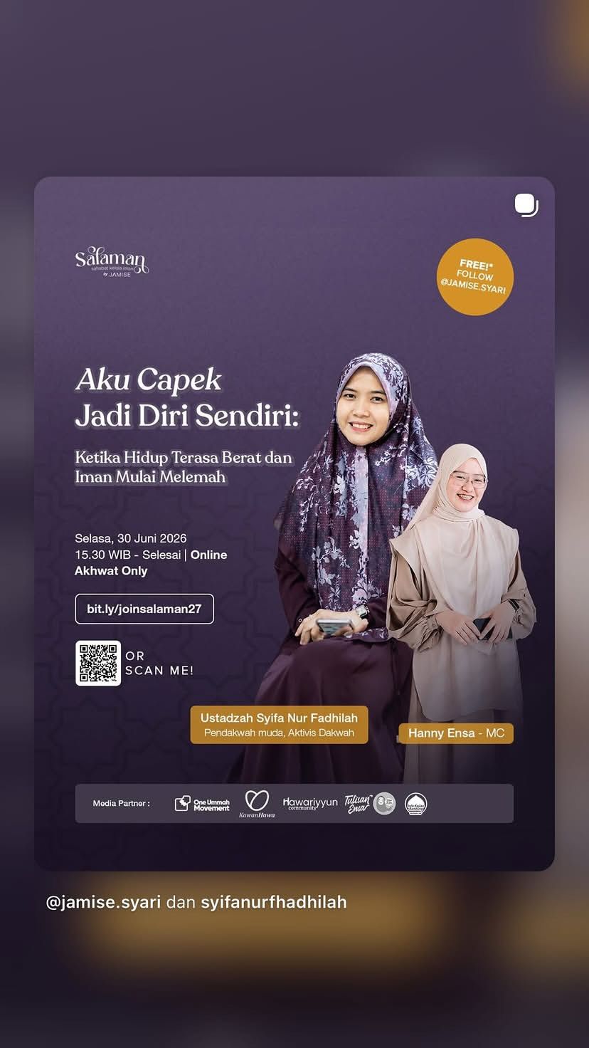 Aku Capek Jadi Diri Sendiri: Ketika Hidup Terasa Berat dan Iman Mulai Melemah